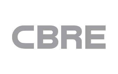CBRE - Cliente de Palestras e Treinamentos Corporativos Logo CBRE - Cliente Por Exemplo