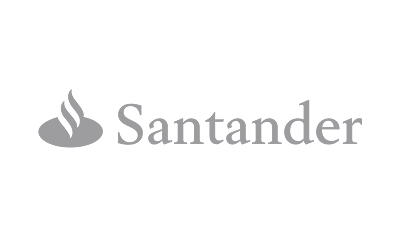 Santander - Cliente de Palestras e Treinamentos Corporativos Logo Santander - Cliente Por Exemplo